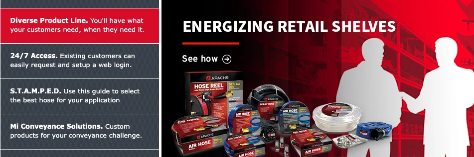 Apache hydraulic hoses and fittings