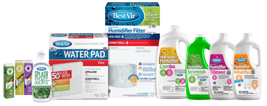BestAir furnace and humidifier filters