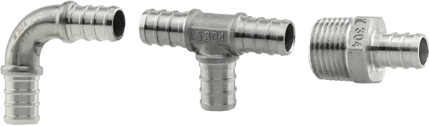Boshart polypropylene and nylon insert fittings