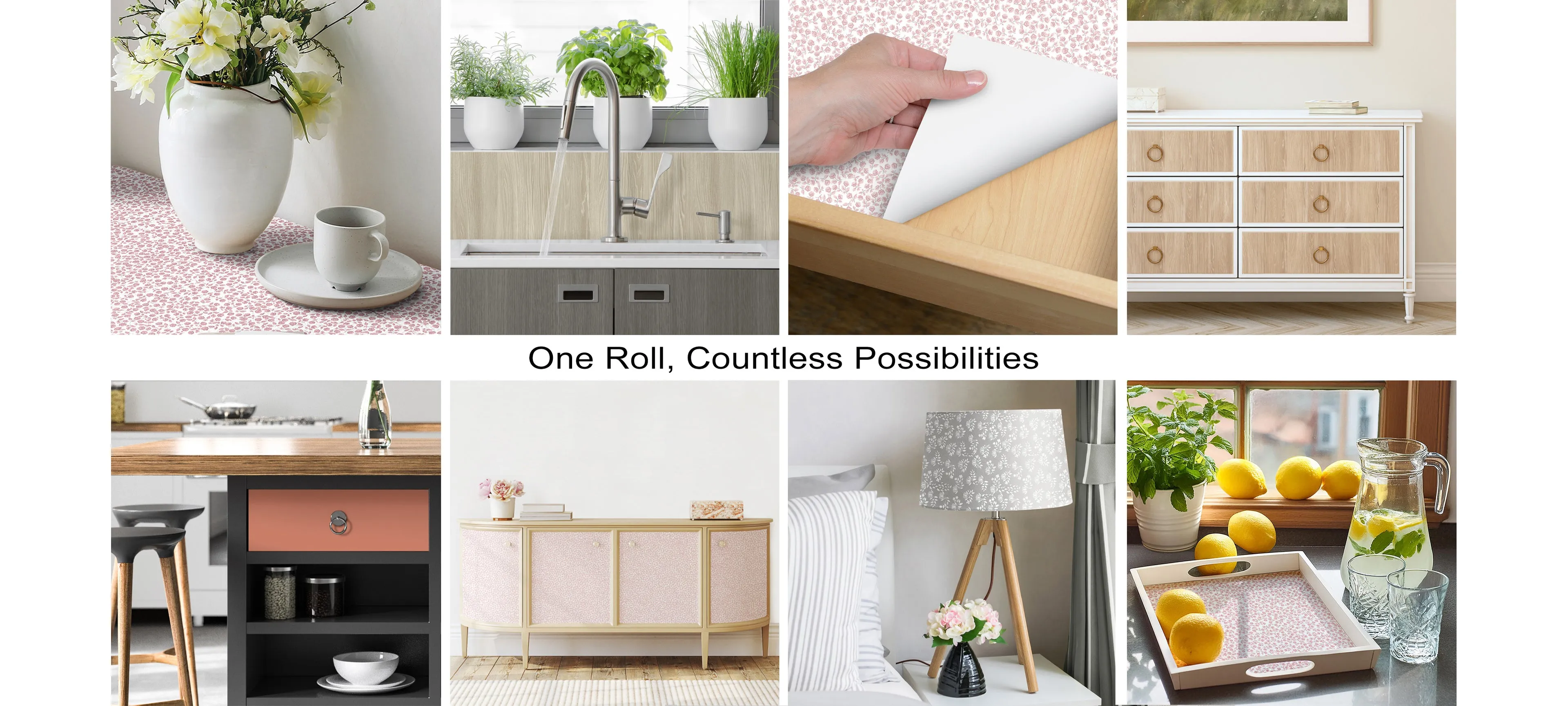 Con-Tact Brand shelf liners and decorative coverings