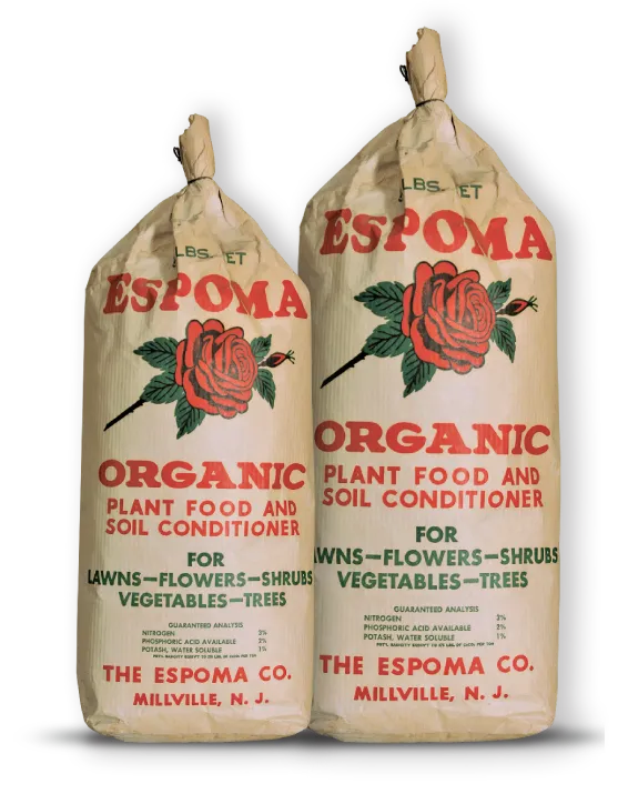 Espoma organic plant food products