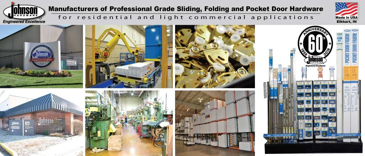 Johnson Hardware sliding door systems
