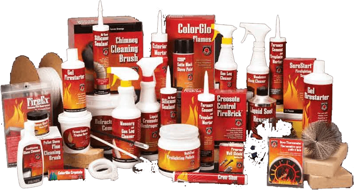 Meeco's Red Devil chimney and fireplace maintenance products