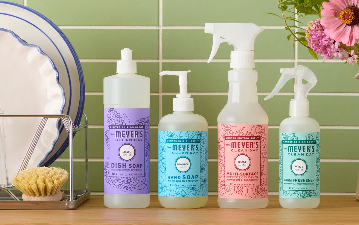 Mrs. Meyer's Clean Day cleaning products