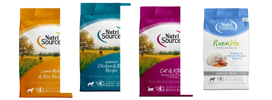 NutriSource premium pet food products