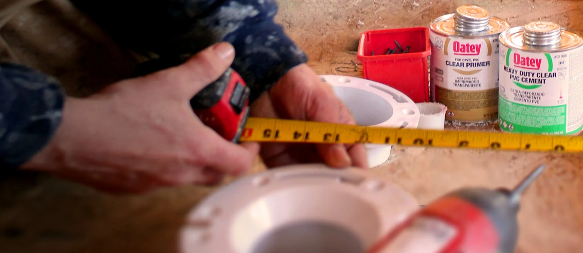 Oatey plumbing cements and products