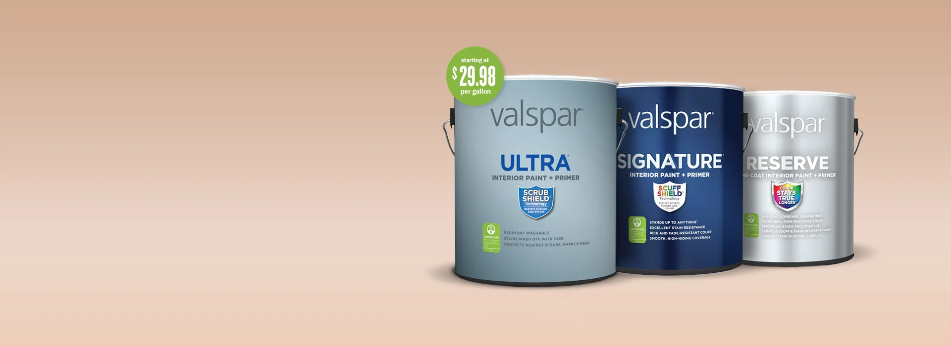 Valspar paint products