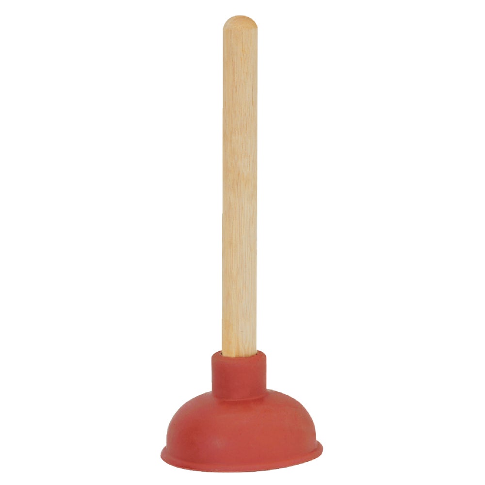 Red Pluger Rubber Toilet Plunger
