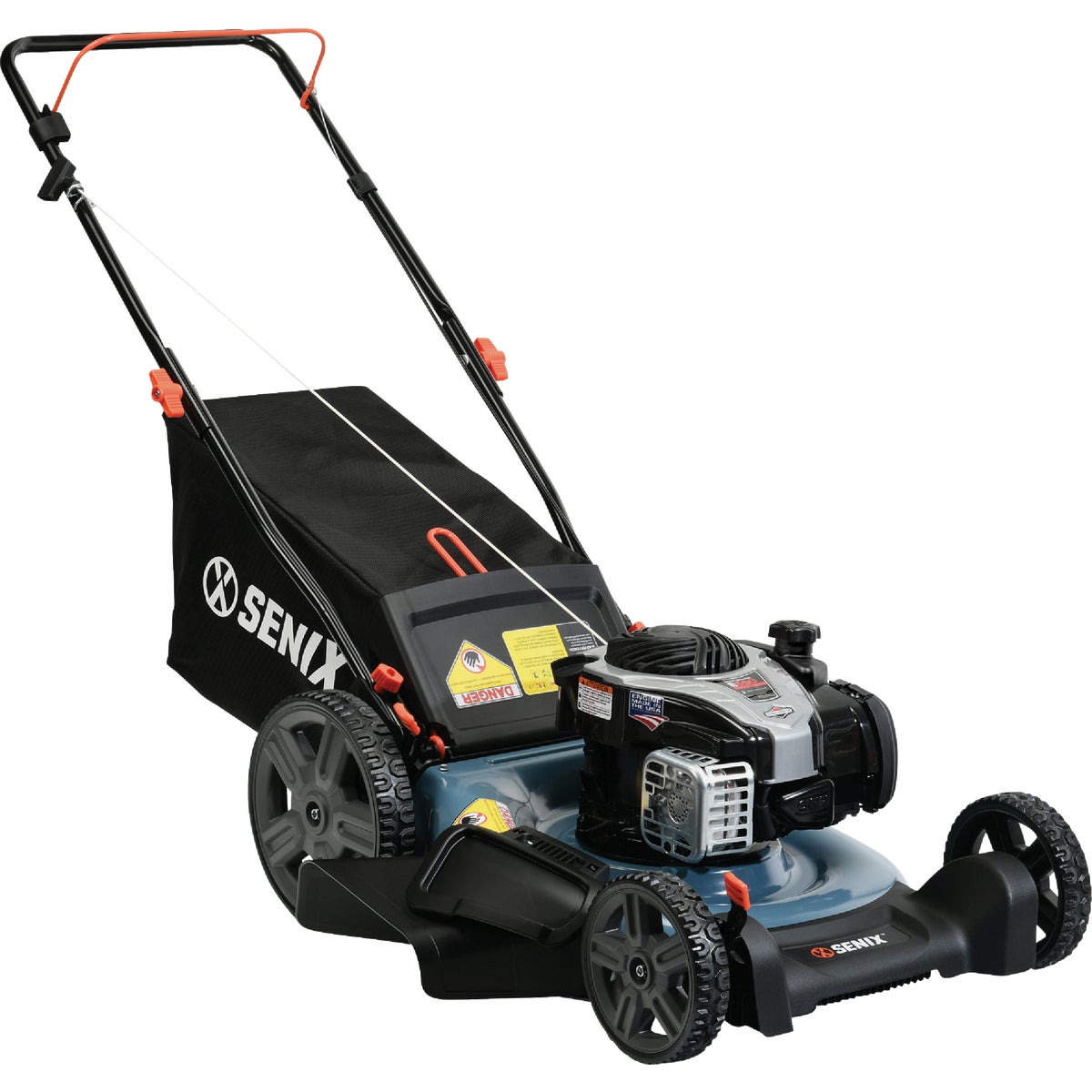 Senix 21 In. 140cc 3-In-1 Push Gas Lawn Mower