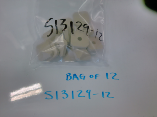 White Ceramic Briquettes, 12 pack (S13129-12)