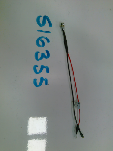 Blue LED Knob Light (flat terminal) (S16355)